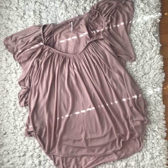 Free People Forever And Always size XS pink top - Picture 2 of 8